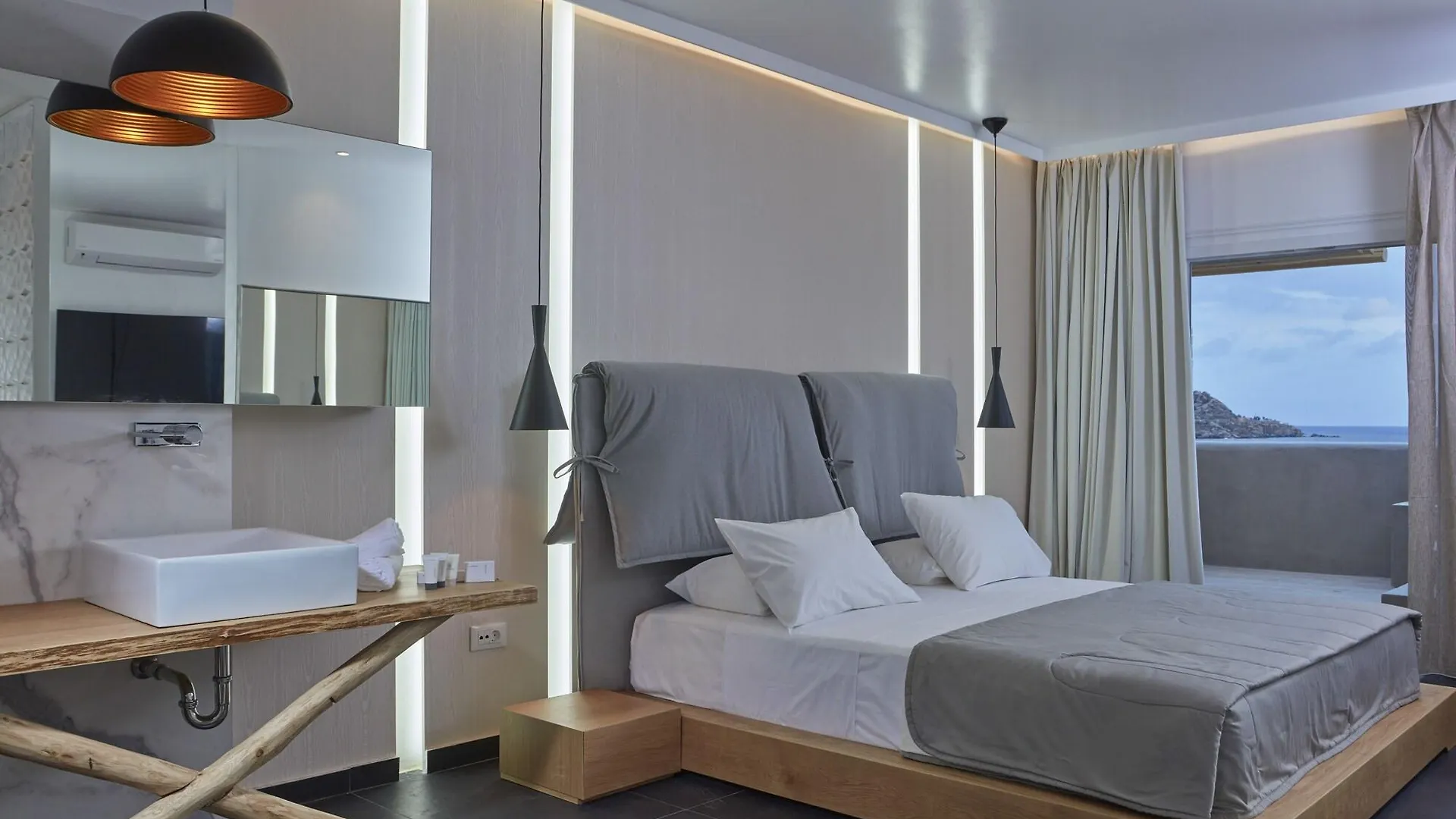 Mykonos Kosmoplaz Beach Resort Hotel Mykonos Town