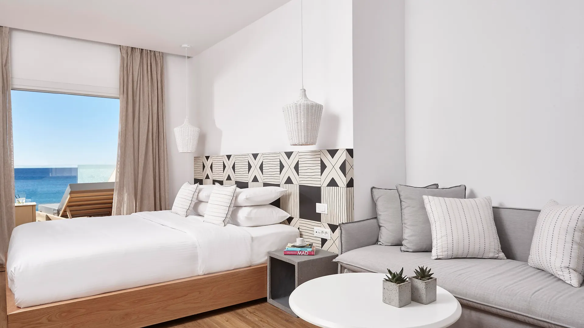 Mykonos Kosmoplaz Beach Resort Hotel Mykonos Town Greece