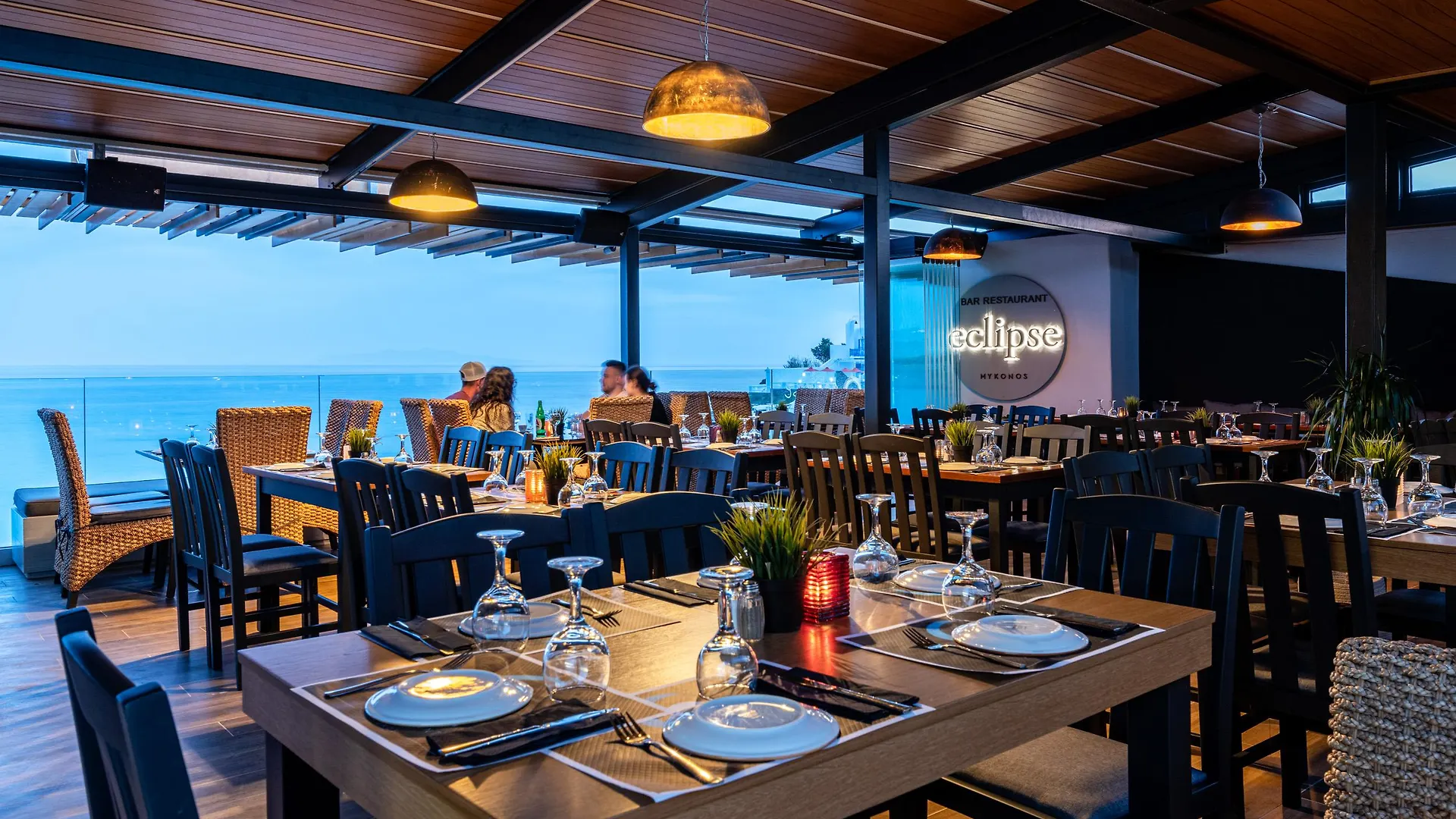 Mykonos Kosmoplaz Beach Resort Hotel Mykonos Town Greece